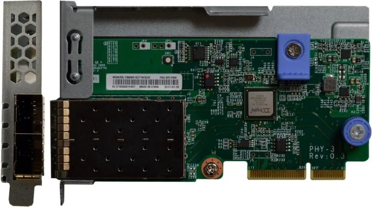 Lenovo ThinkSystem 7ZT7A00546 Netwerkadapter 10G SFP+ x2