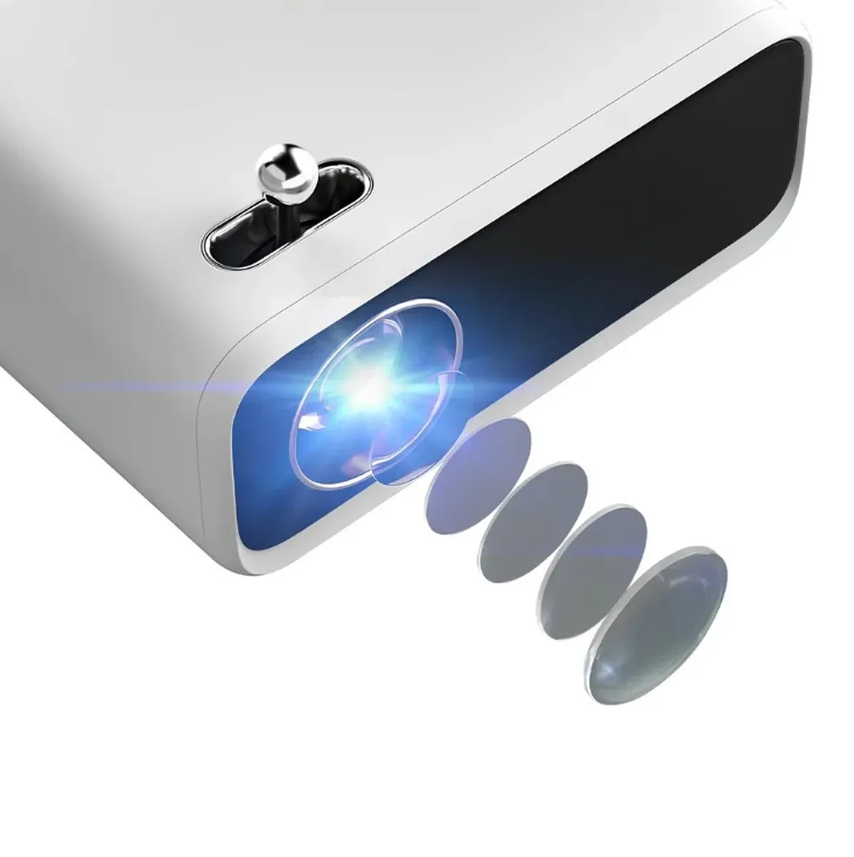 Xiaomi Wanbo Projector X1 Mini 720p - Meeneembare Projector - Geel