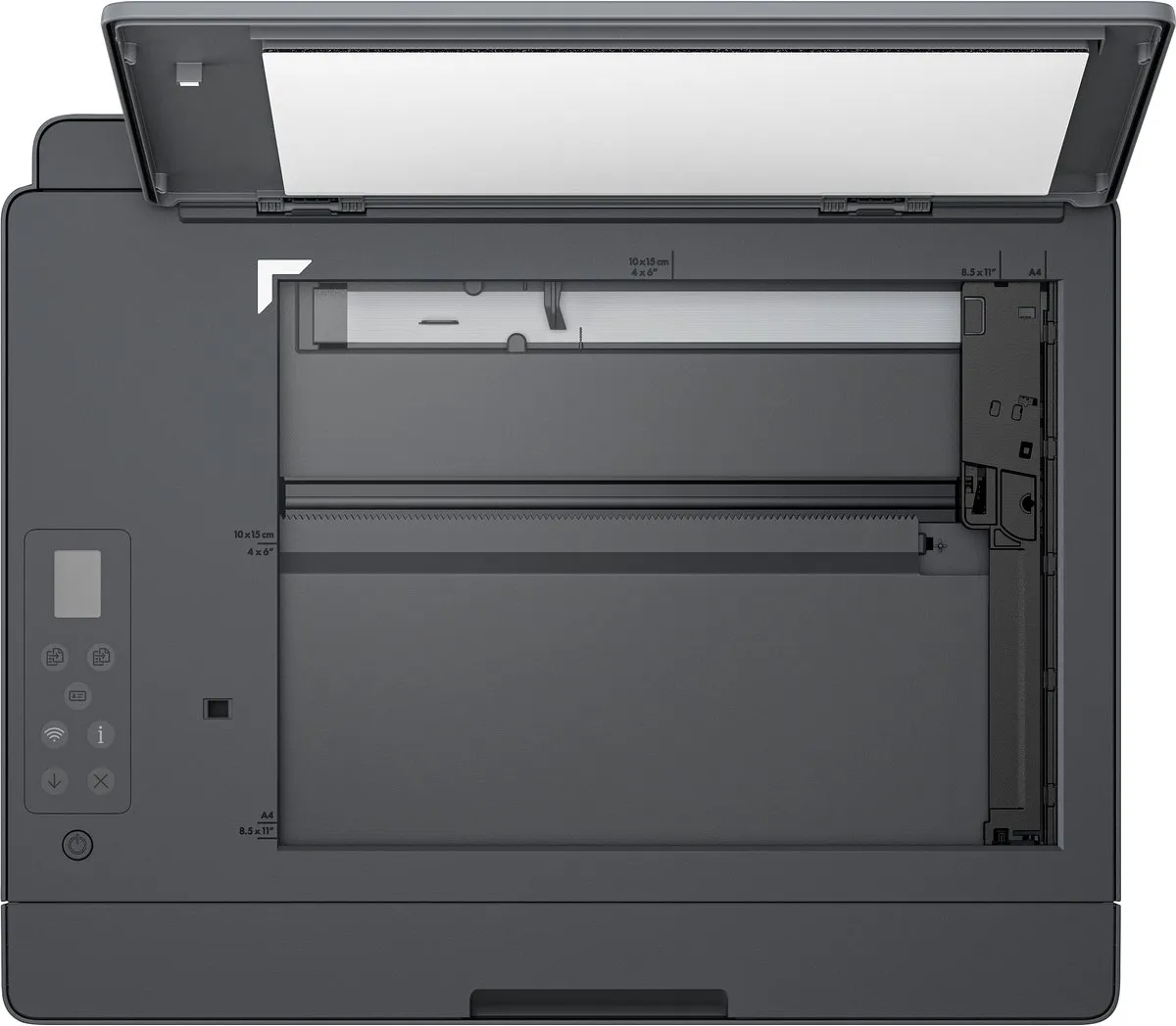 HP Smart Tank 581 All-in-One Printer - 100 Vel - 25 ppm - Grijs