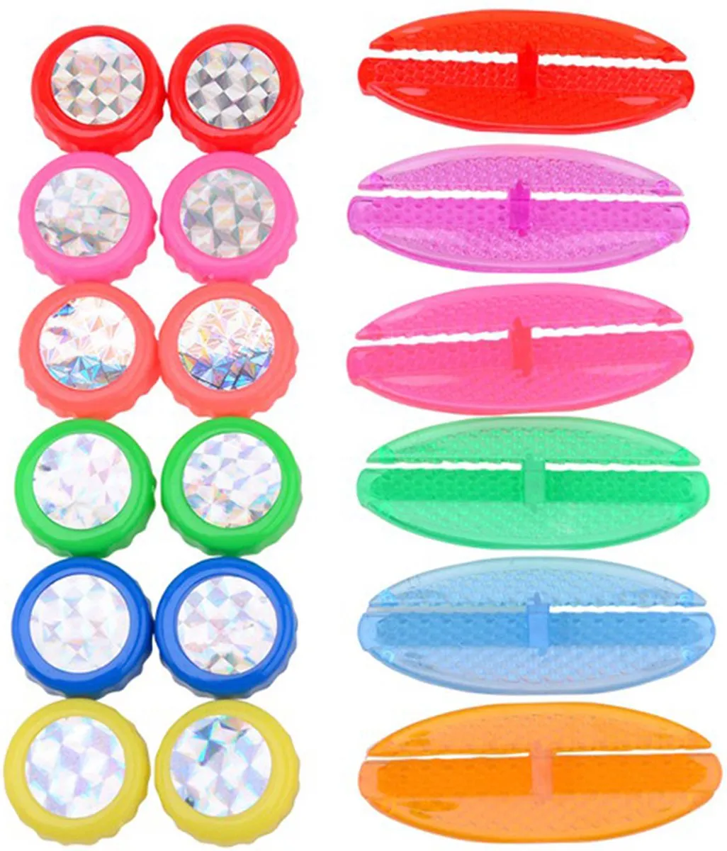 Johntoy Spaakreflectoren - 18 Stuks - Multicolor