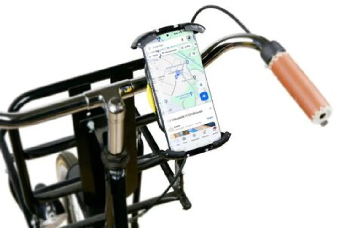 Dunlop 25526 Telefoonhouder Fiets - Universeel 18cm - Zwart