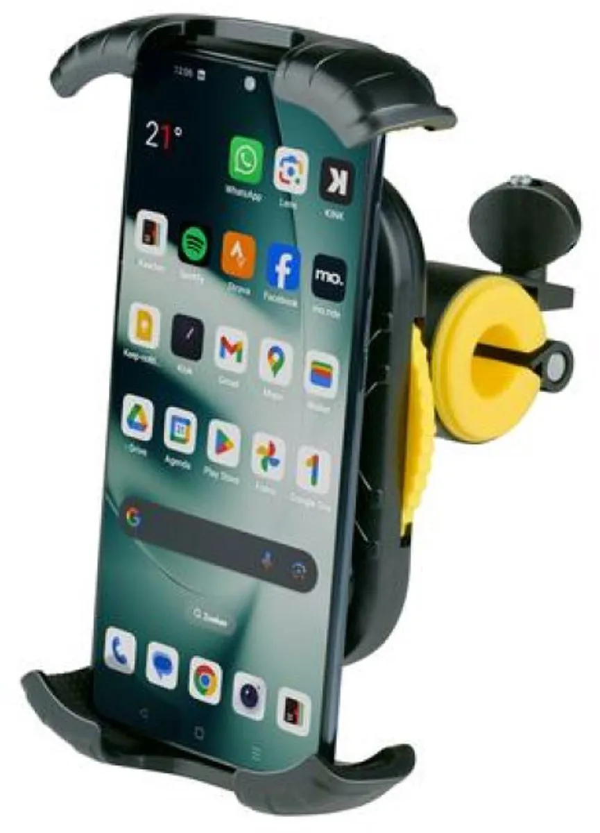 Dunlop 25526 Telefoonhouder Fiets - Universeel 18cm - Zwart - afbeelding 6 van 6