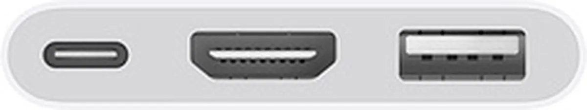 Apple USB-C naar HDMI/USB Adapter MUF82ZM/A - Wit