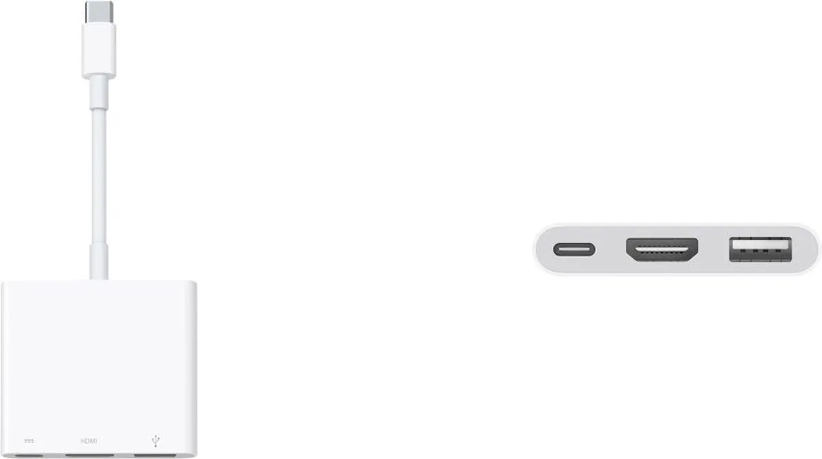 Apple USB-C naar HDMI/USB Adapter MUF82ZM/A - Wit