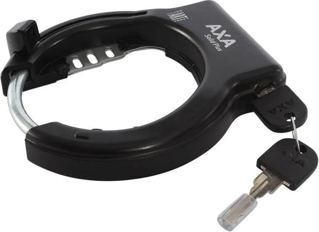 AXA Solid Plus ART2 Fietsslot 100cm - Zwart