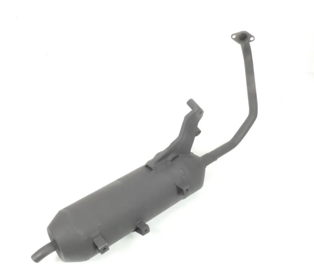 Peugeot 125 Citystar Uitlaat - 2014-2017 - 1mm Aansluiting - Zwart