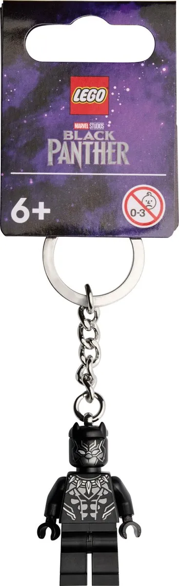 LEGO Super Heroes Black Panther Sleutelhanger - 1 Stuk