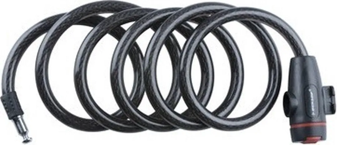 Dunlop Spiraalslot 1800 x 12mm - Zwart