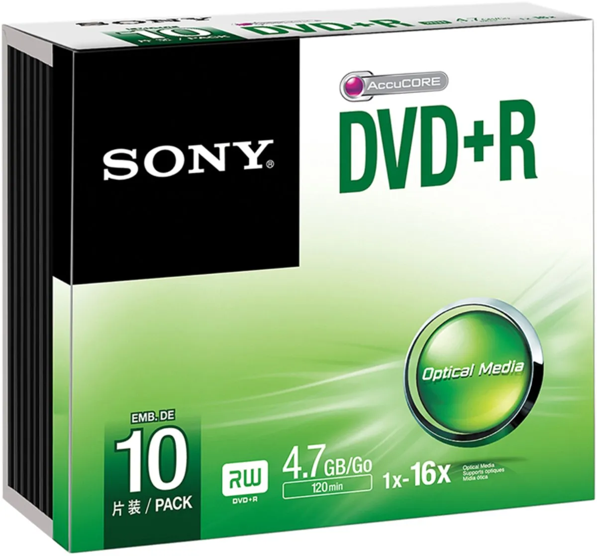 Sony 10DPR47SS DVD+R 4.7GB