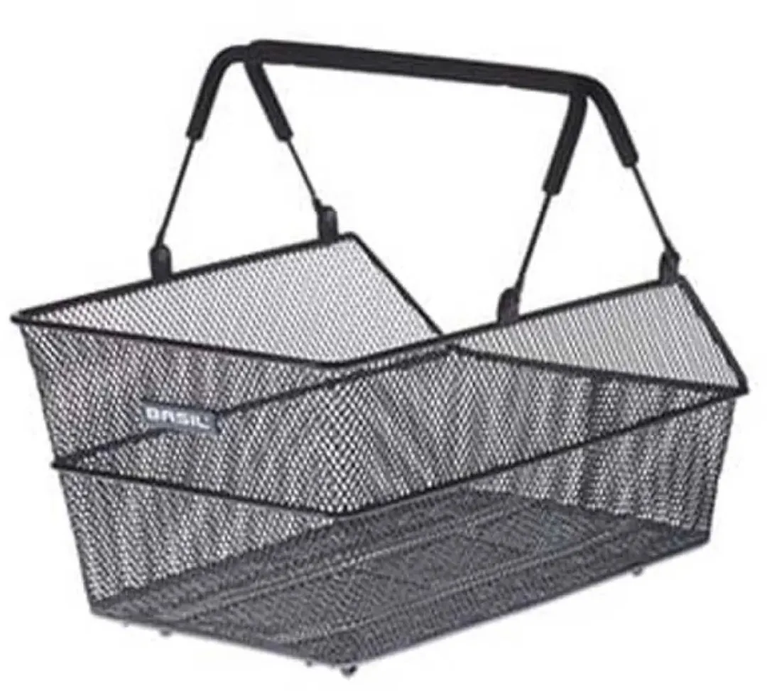 Basil Cento S Fietsmand Achterop - 12.5L - Zwart