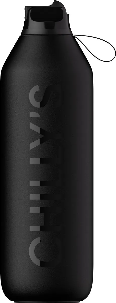 Chilly's Series 2 CB2-B1001SP-ABLK Thermosfles 1000ml