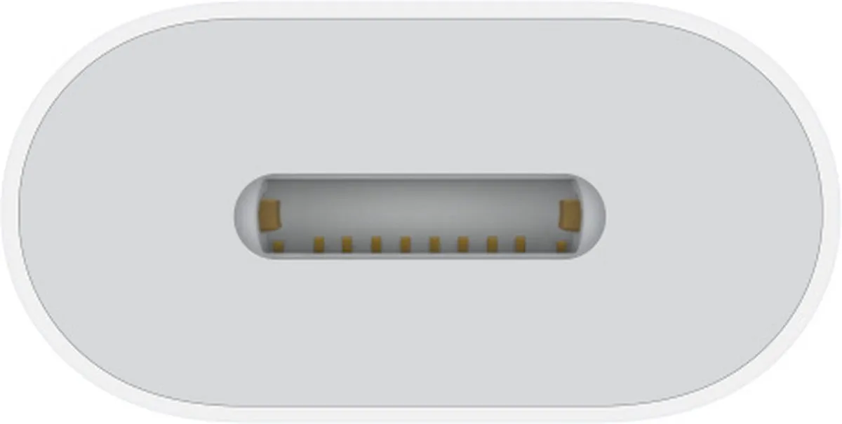 Apple USB-C naar Lightning Adapter - Wit