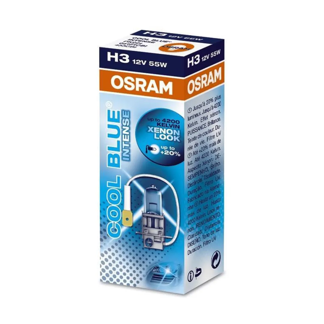 Osram Cool Blue Intense H3 Halogeenlamp 12V/55W - 4200K
