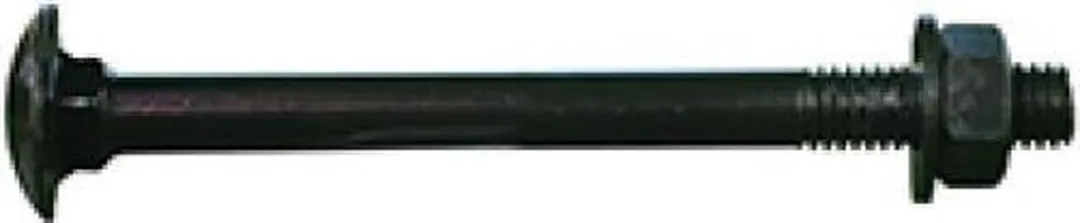 GB Slotbout M8 x 90mm Zwart - 25 Stuks