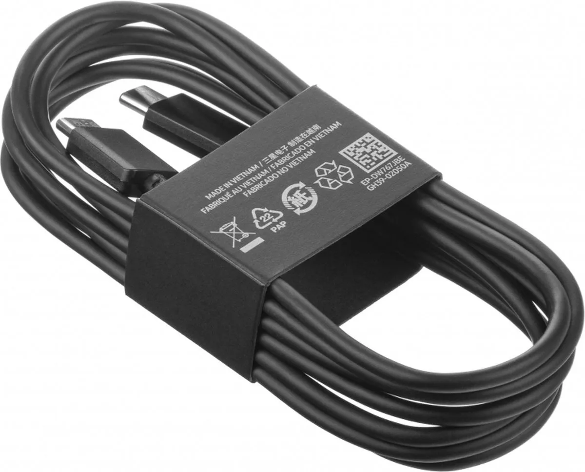 Samsung USB-C Kabel EP-DX310JBEGWW - 1.8m 3A - Zwart