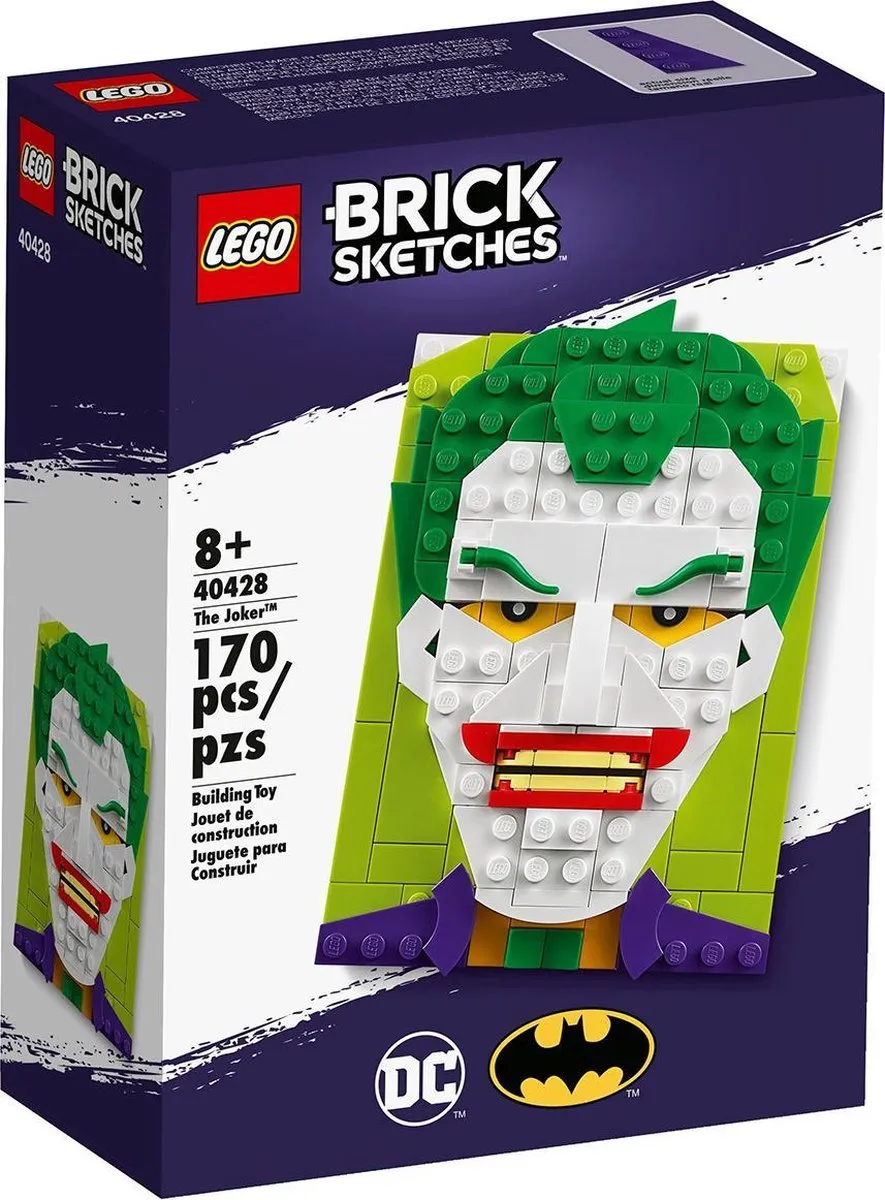 LEGO Brick Sketches The Joker 40428