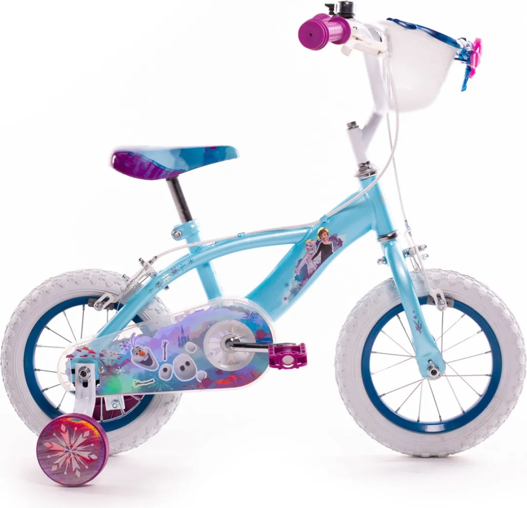 Frozen Kinderfiets - 12 Inch - met Zijwieltjes