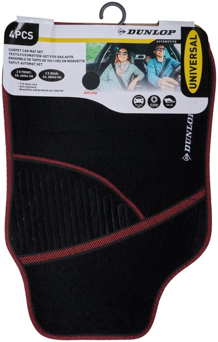 Dunlop Automatten Set 4 Stuks