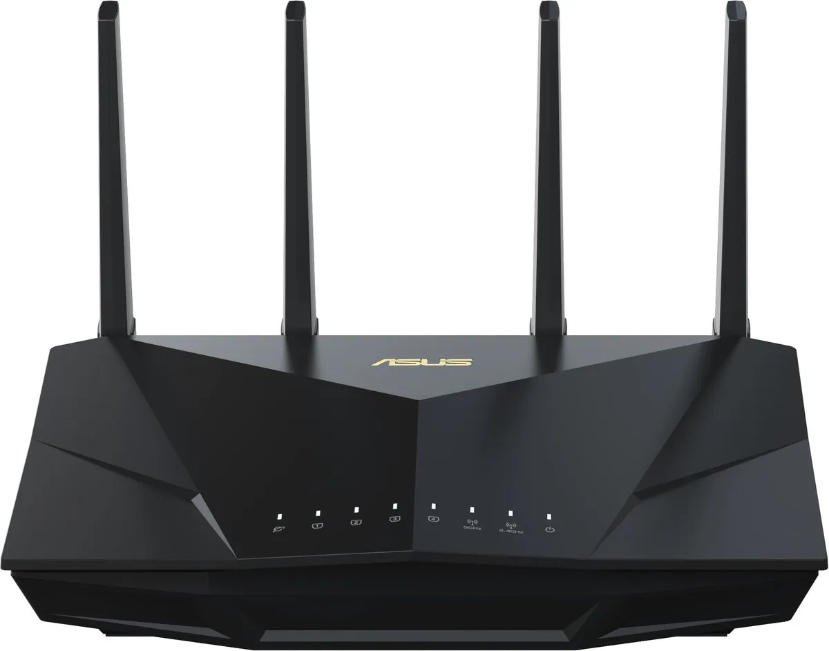 ASUS RT-AX5400 Gaming Router - WiFi 6 - 5x LAN - USB 3.0 - Zwart