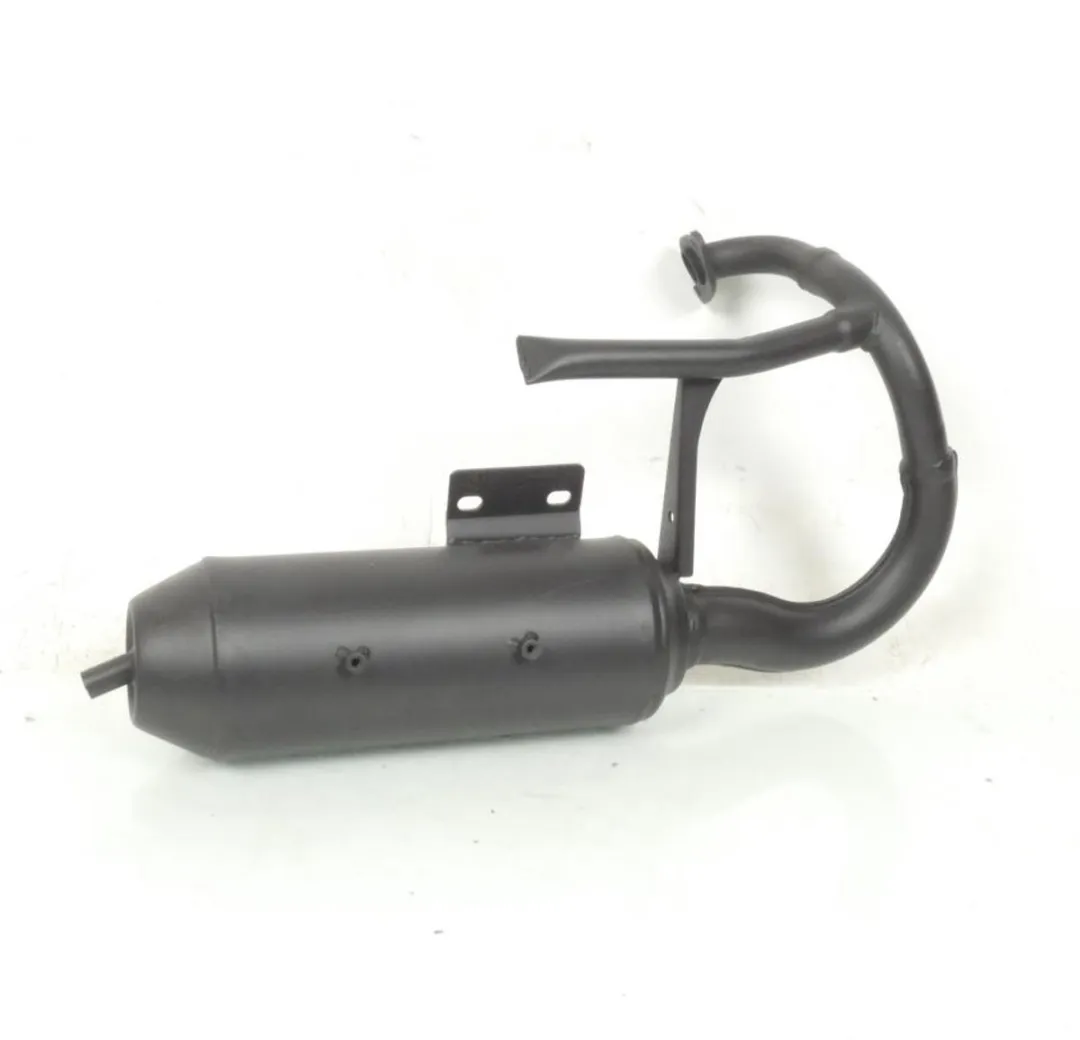 Peugeot 50 Buxy Uitlaat - 729928N/736108 - 1mm - Zwart