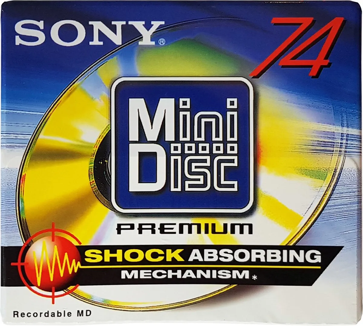 Sony MDW-74D MiniDisc 74 minuten