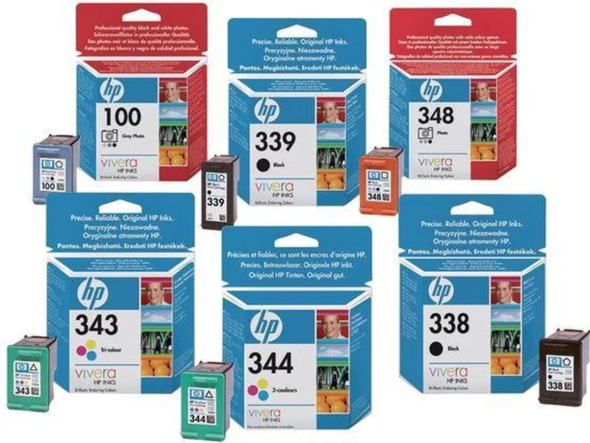 HP 72 Inktcartridge C9370A - Foto Zwart