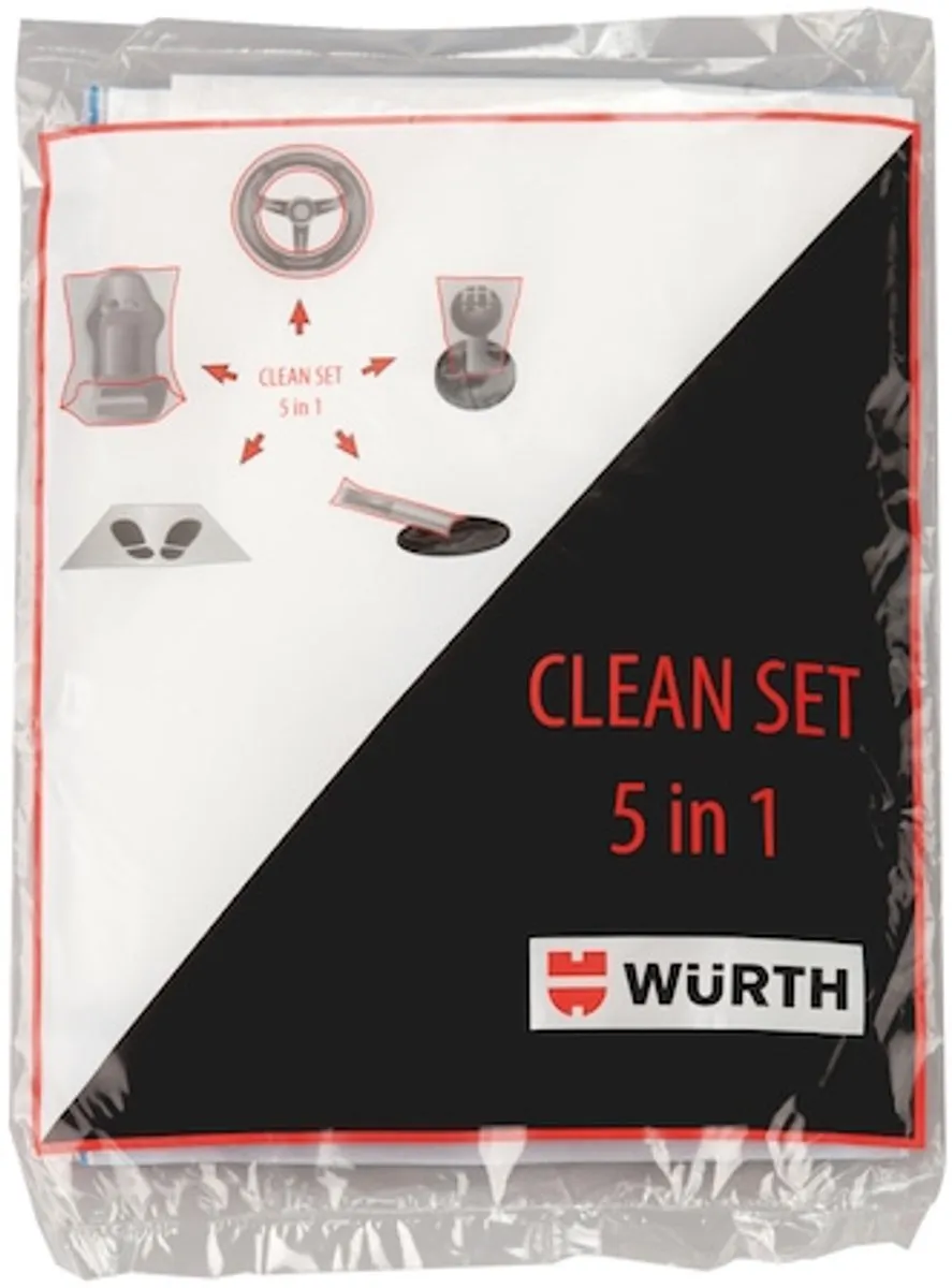 Würth Voertuiginterieurbeschermset 5-delig - 500 Stuks