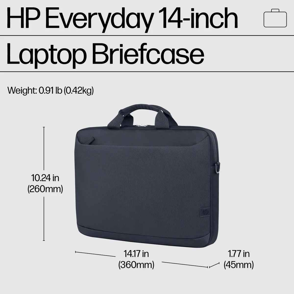 HP Everyday A08JSAA Laptophoes 14 inch - Zwart