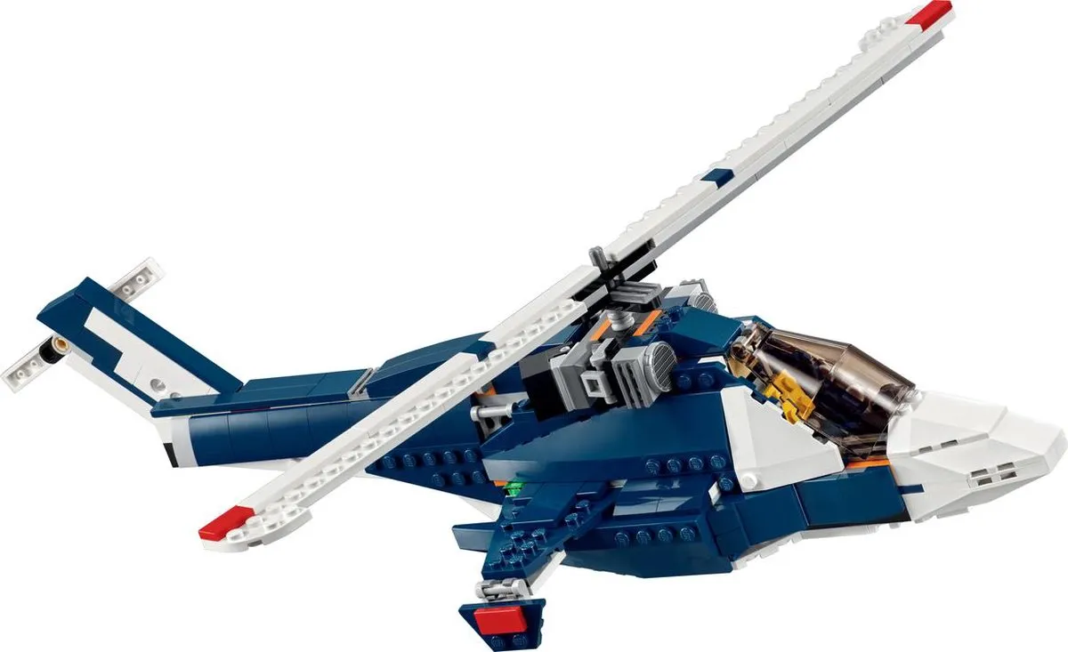 LEGO Creator 31039 Blauwe Straaljager - 608 Stukken
