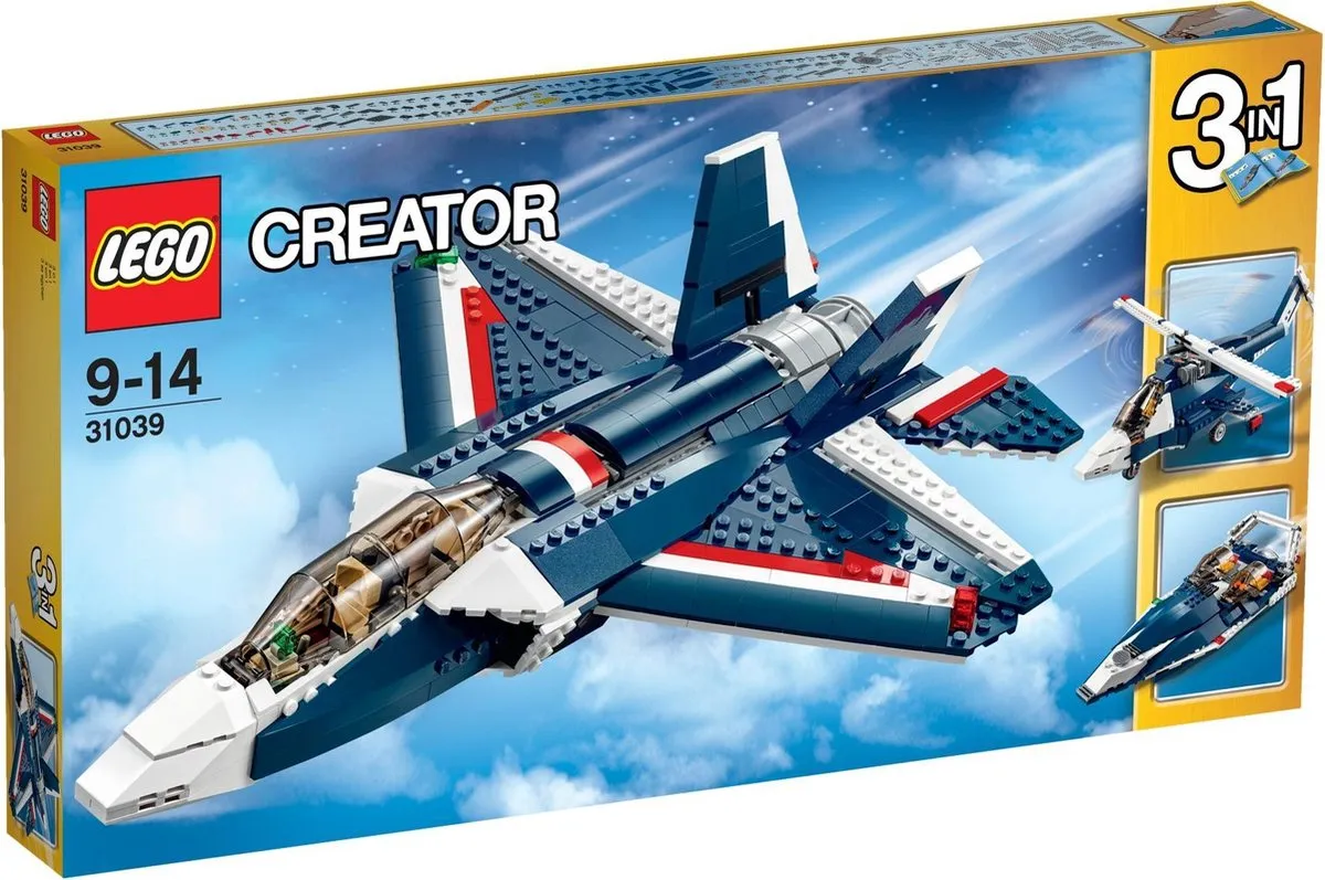 LEGO Creator 31039 Blauwe Straaljager