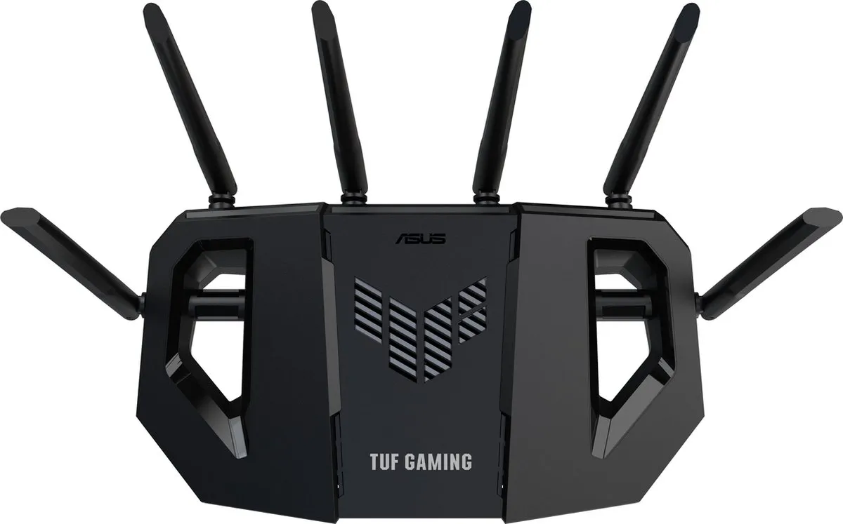 ASUS TUF Gaming BE6500 Gaming Router - WiFi 7 - 6500 Mbps - Zwart
