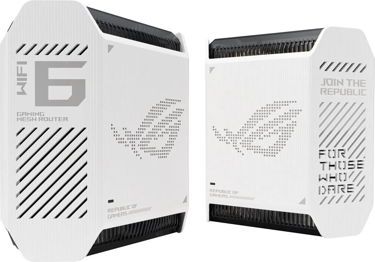 ASUS ROG Rapture GT6 Tri-Band Mesh Router - 2 Stuks - Wit