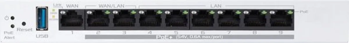 ASUS ExpertWiFi EBG19P Router - 12x Gigabit LAN, 3x WAN, USB 3.0