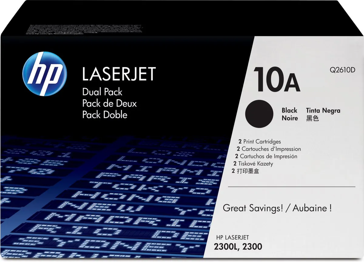 HP 10A Q2610D Tonercartridge