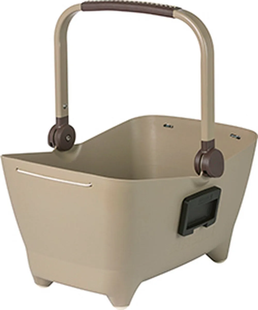 Basil Buddy Hondenfietsmand Voorop - 32L - Bruin