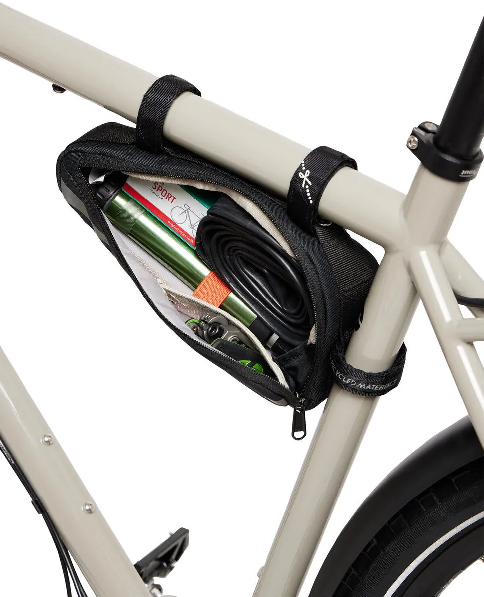 Vaude Frame Bag M Fietstas 1L - Zwart - afbeelding 6 van 6