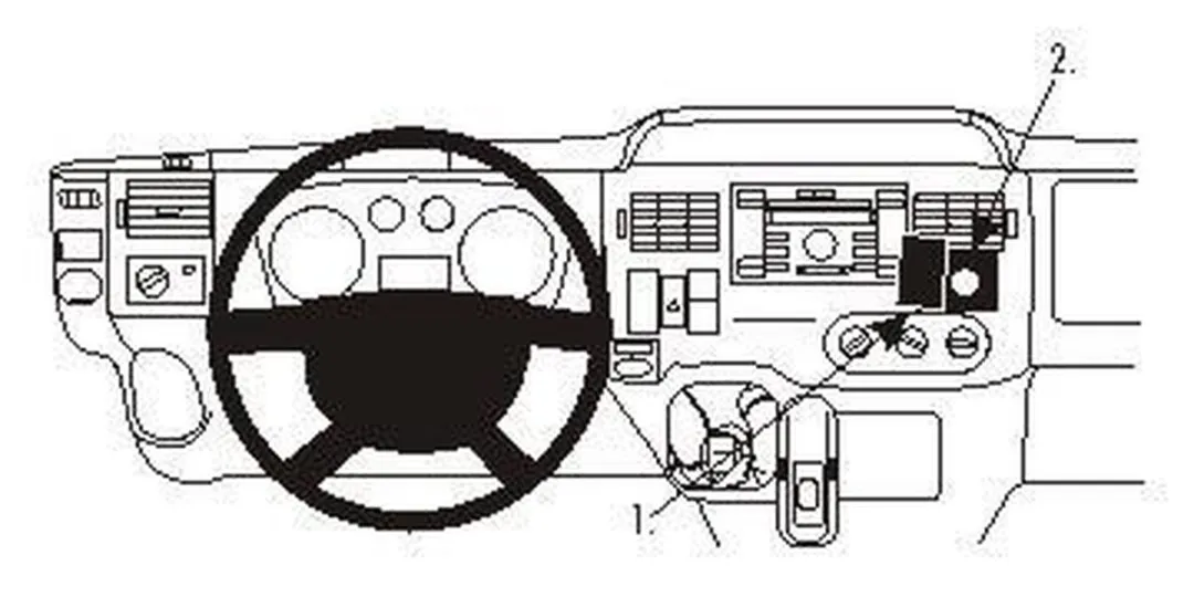 Brodit ProClip Ford Transit 07-13 213486 Autohouder