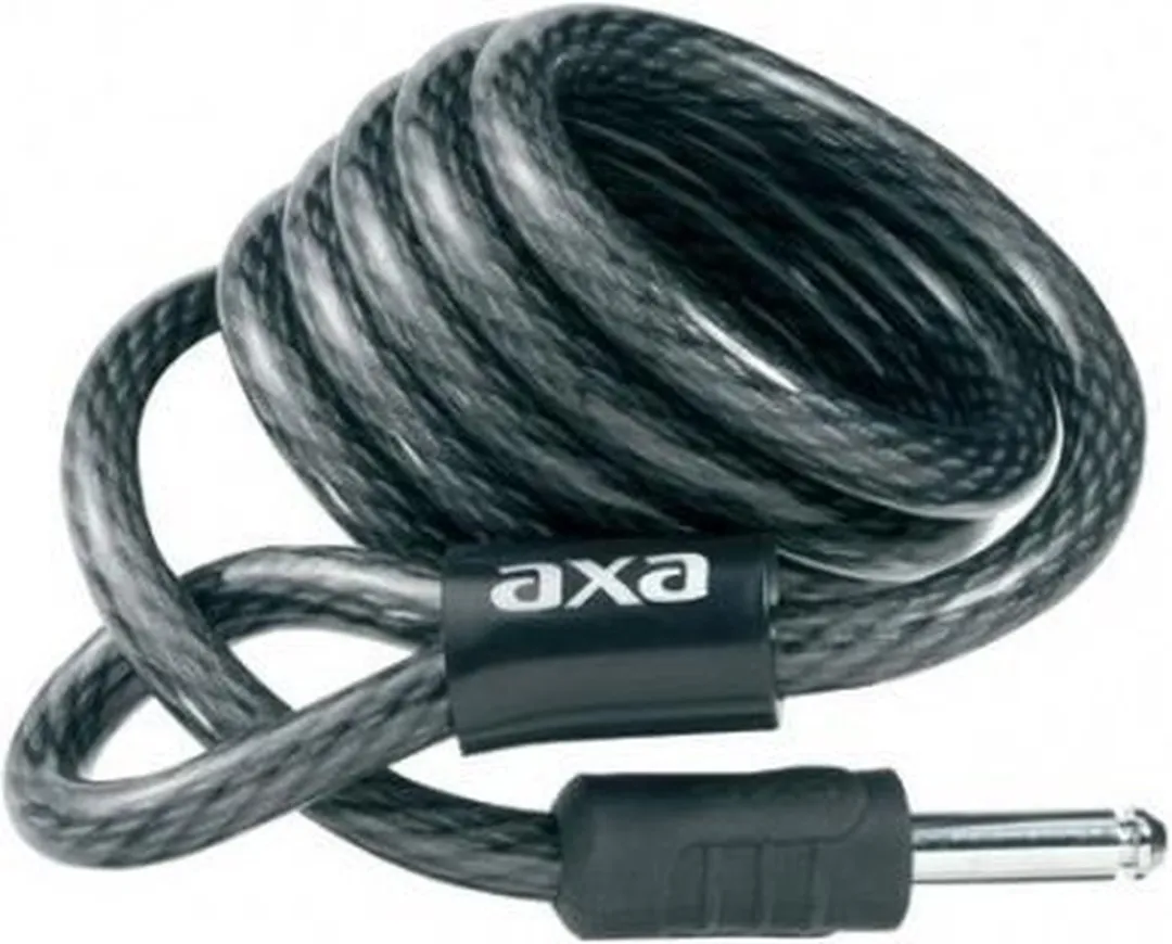 Axa RLD 180/12 Insteekkabel - Zwart