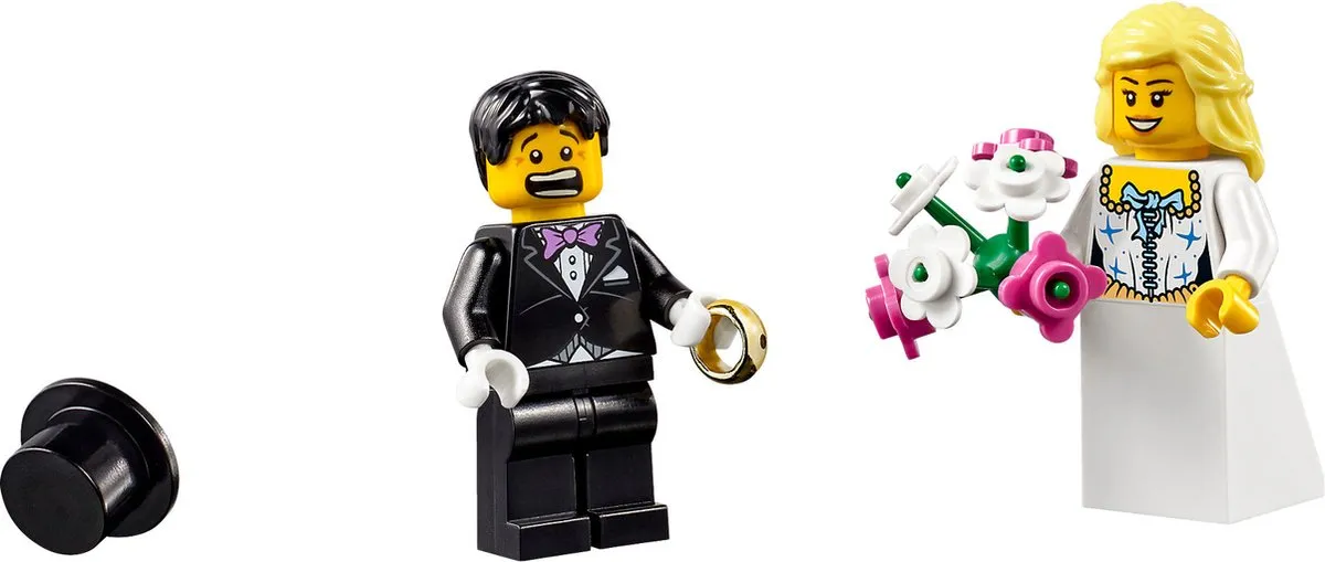 LEGO Wedding Favor Set 40165 - 2 Minifiguren