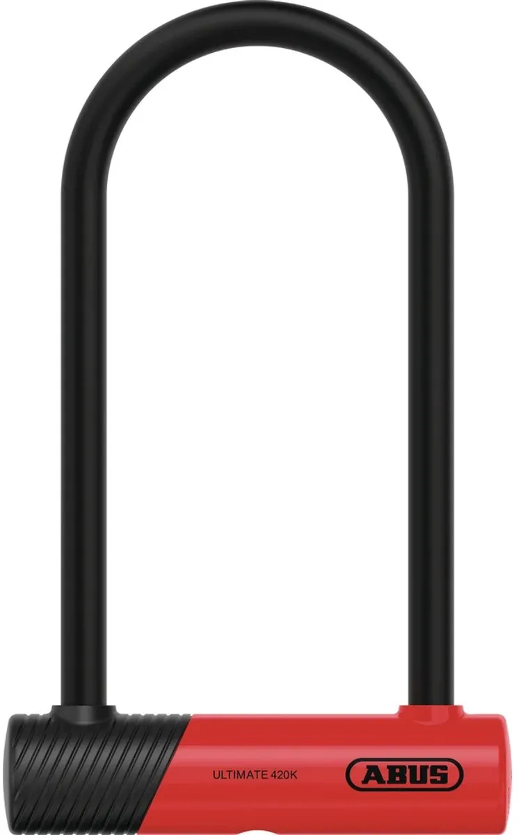 ABUS Ultimate 420K Beugelslot 230mm - Rood