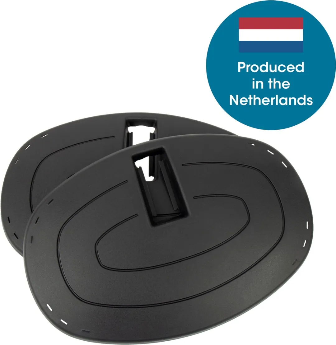 Qibbel Junior 6+ Fietsstoeltje Achter - Zwart