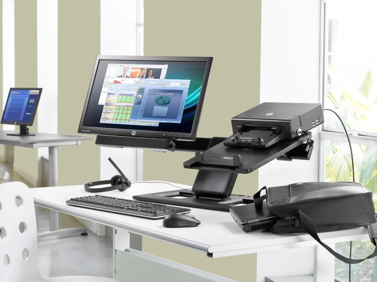 HP Beveiligingskabelslot AU656AA#AC3 - Zwart