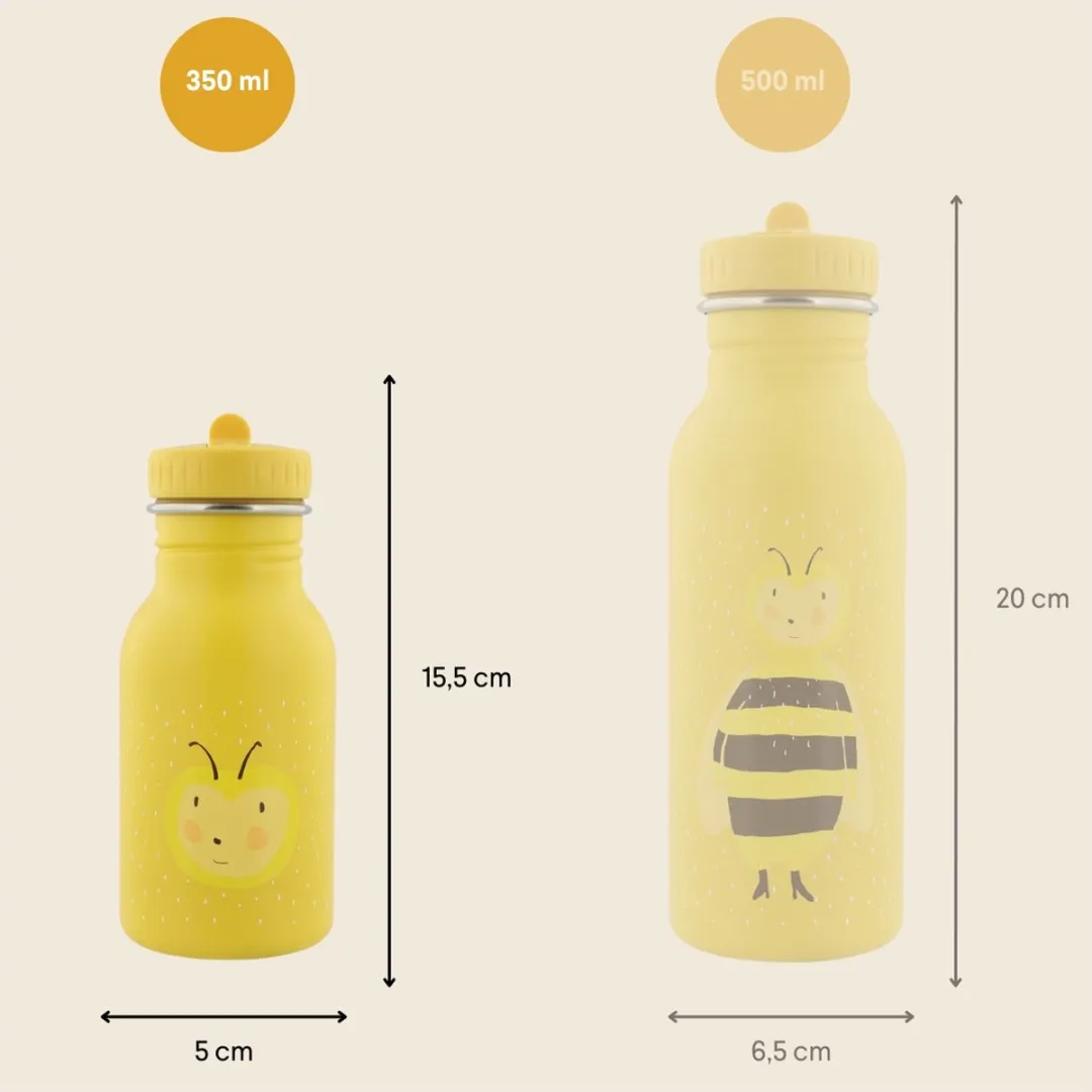 Trixie Mrs. Bumblebee RVS Waterfles 350ml - Geel