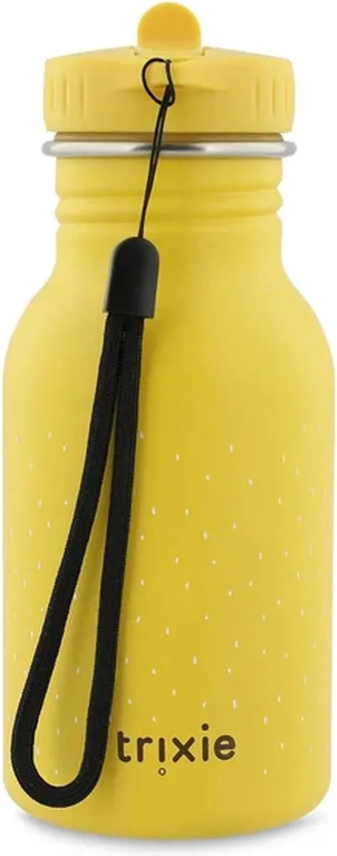 Trixie Mrs. Bumblebee RVS Waterfles 350ml - Geel