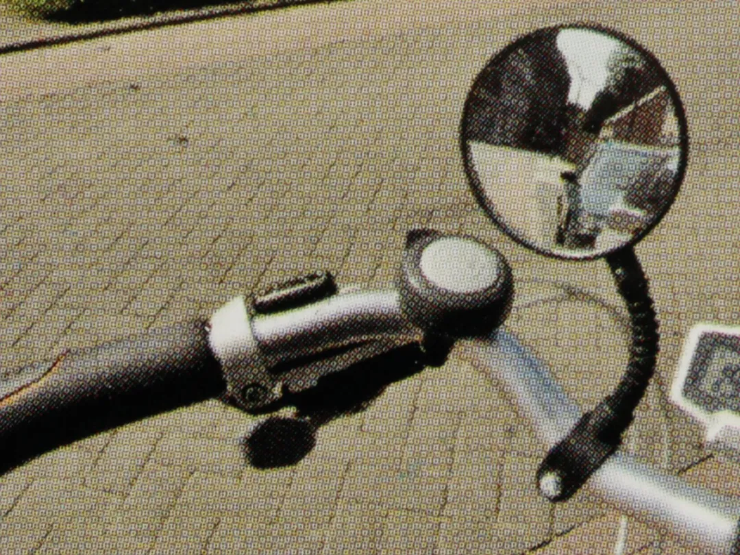Dunlop Fietsspiegel D8cm - Zwart
