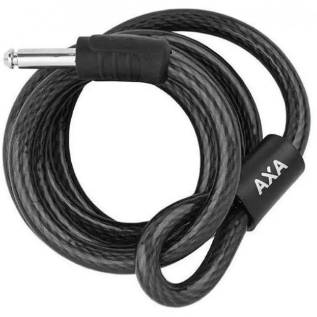 AXA RLD 180/12 Insteekkabel - 180cm - Ø12mm - Zwart