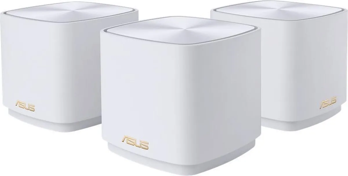 ASUS ZenWiFi AX Mini XD4 - Mesh WiFi 3-pack - Wit