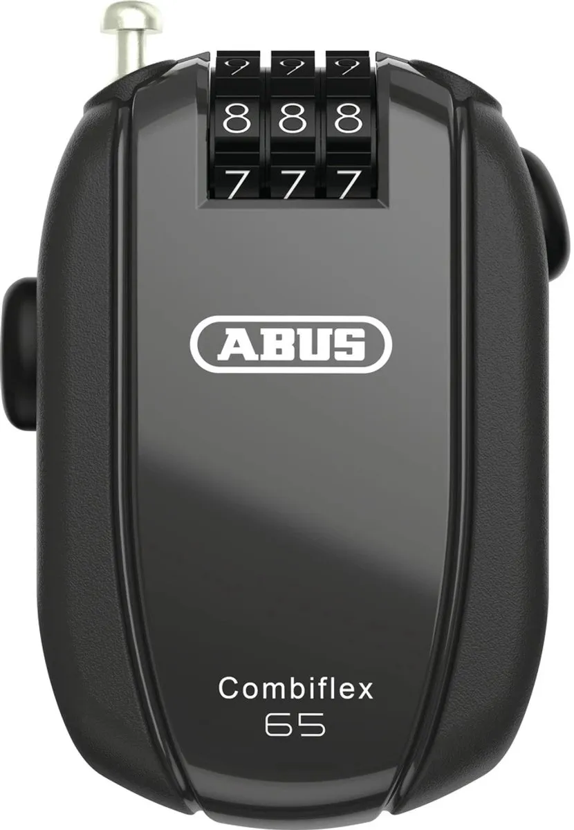 ABUS Combiflex StopOver 65cm Kabelslot - Zwart