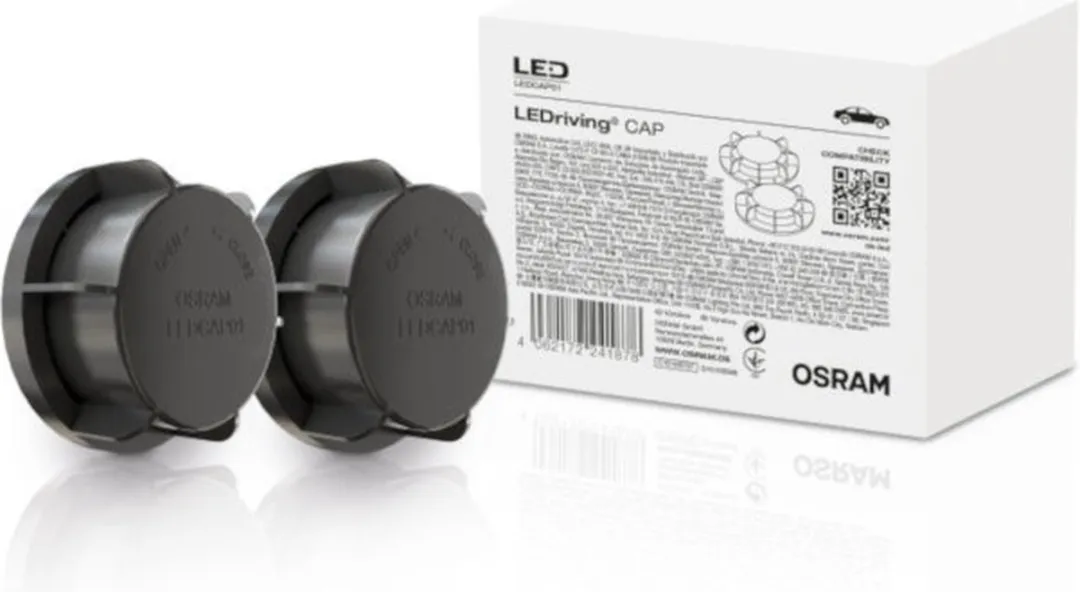 Osram LEDriving CAP LEDCAP01 - 2 Stuks - Zwart