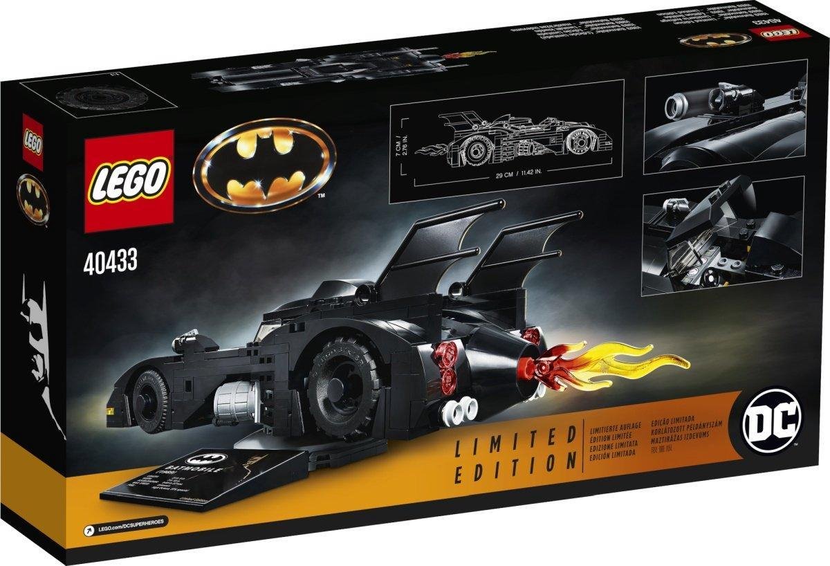 LEGO Batman 1989 Batmobile Limited Edition - 40433